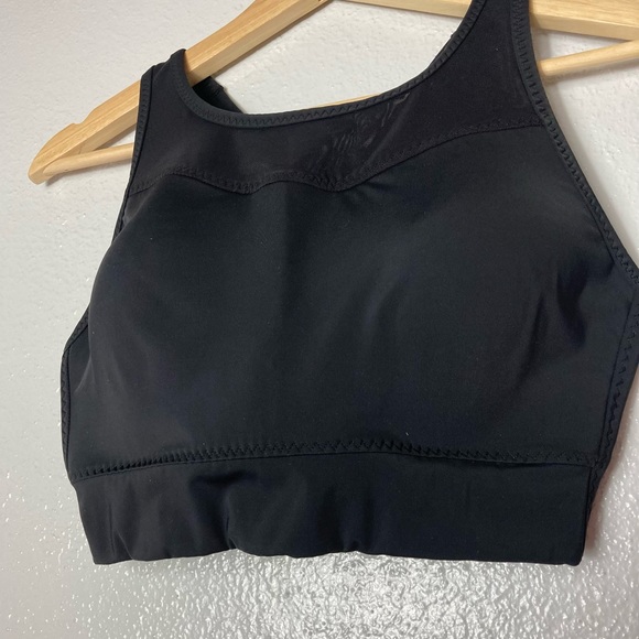 Athleta Black Gigi mesh sports bra - Picture 3 of 9